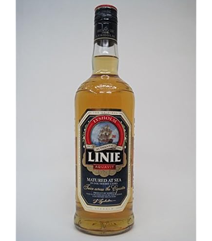 Amazon.co.jp: リニア アクアヴィット 41.5度 700ml LINIE AQUAVIT